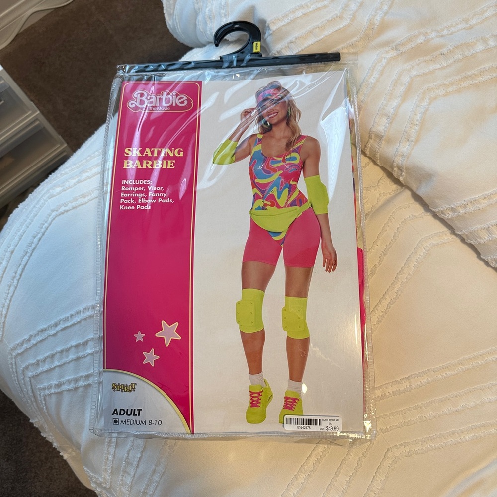 Spirit Halloween - Adult Skating Barbie Costume - Barbie the Movie